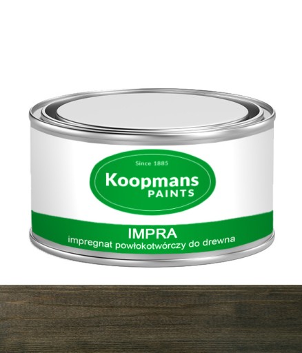 Vzorka impregnácie Koopmans Impra 100ml Dub čierny
