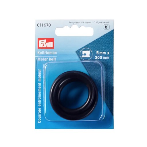 Pás na šijací stroj okrúhly 300 x 5 mm