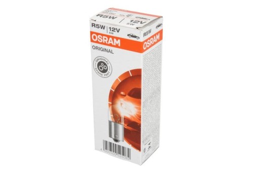 Žiarovka (10 ks) R5W 12V OSRAM Štandard