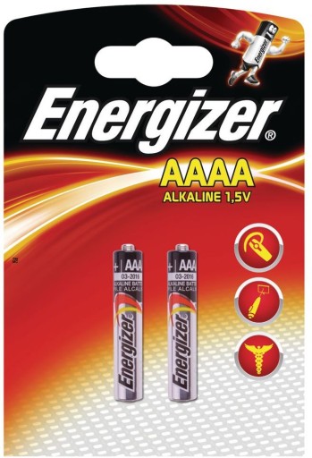 Energizer AAAA E96 alkalická batéria 2 ks