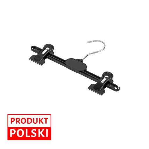 Vešiak - 10 ks 26 cm záves na nohavice a sukne s nastaviteľnými sponami