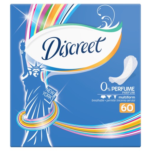 Diskrétne hygienické vložky Air Breathable 60 kusov