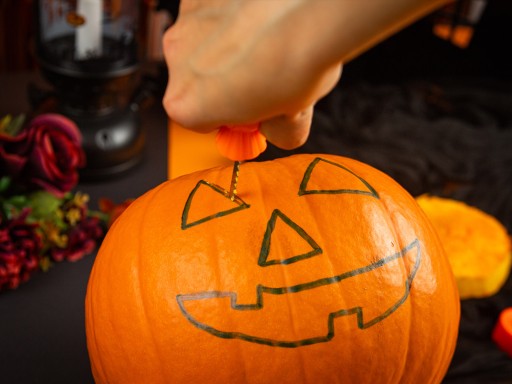 Sada na vyrezávanie tekvice Halloween tekvica
