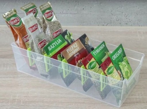 ORGANIZÁTOR na vrecia SPICES kontajner box