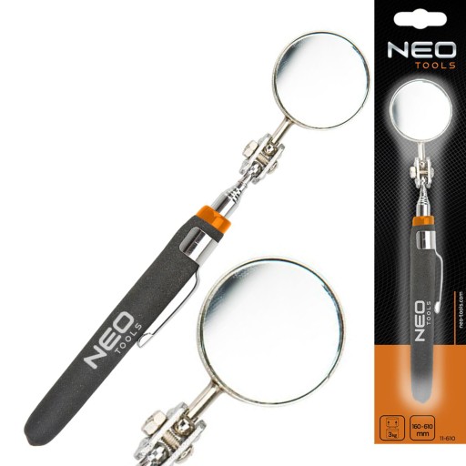 NEO TELESKOPICKÉ KONTROLNÉ ZRKADLÁ ROZSAH NASTAVENIA 180-480 mm 11-612