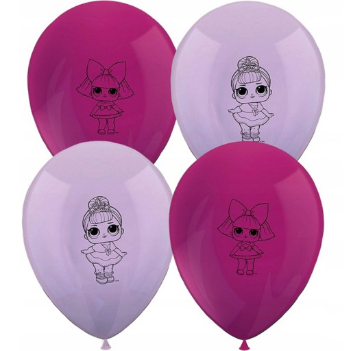 LOL SURPRISE papierové slamky slamky na pitie NARODENINOVÁ PARTY BÁBIKA 4 ks