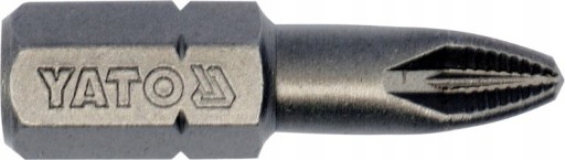 Skrutkovacie bity PZ2 x 25mm 10ks YT-04712 YATO