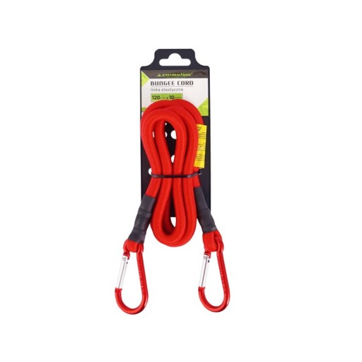Elastické lano s karabínami 10 mm x 120 cm