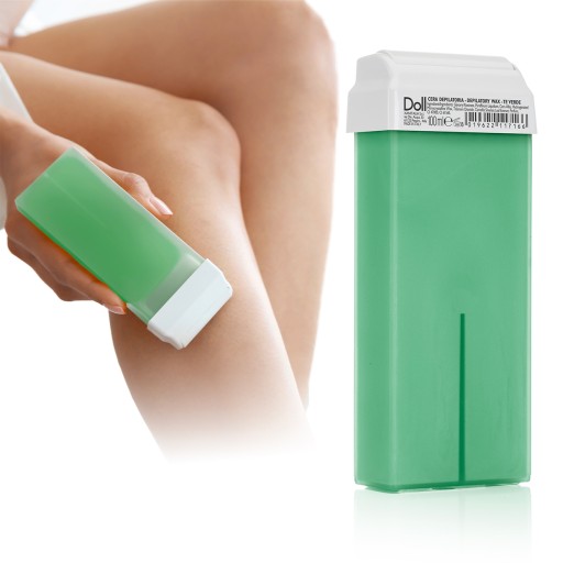 DOLL Xanitalia Depilačný vosk na odstraňovanie chĺpkov v rolke TE VERDE 100 ml