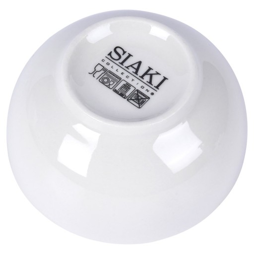 PORCELÁNOVÁ misa, biele zlato, šalátová misa na šalátové pochutiny, 200 ml
