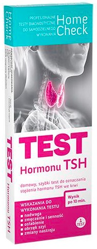 TSH HORMÓN TEST, stav štítnej žľazy, 1 ks