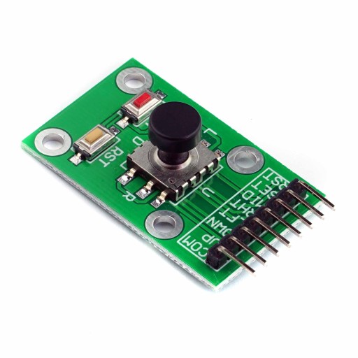 Kolískový joystick 5 smerov + 2 tlačidlá