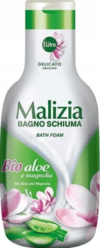 MALIZIA Aloe and Magnolia - Pena do kúpeľa 1l 1000ml
