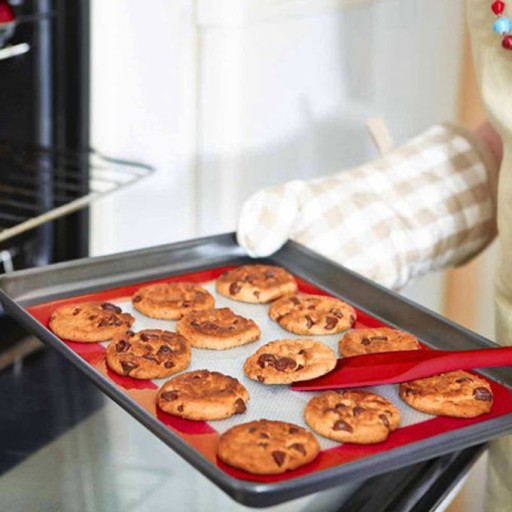 UNIVERZÁLNA SILIKONOVÁ PODLOŽKA NA PEČENIE CHLEBA COOKIES, PREVÁDZANÁ 30x40