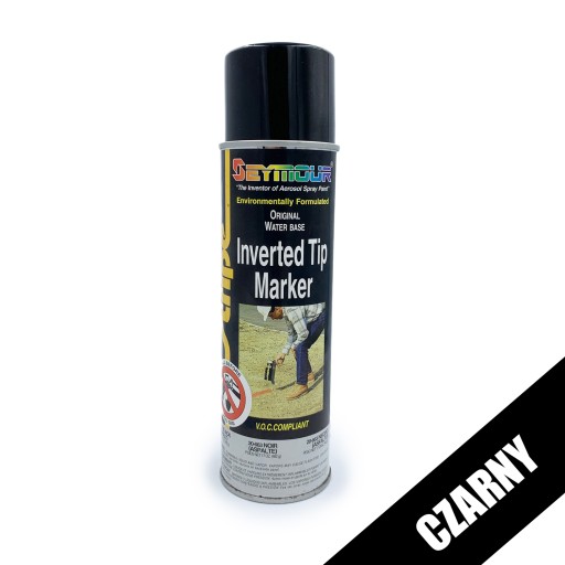 ČIERNA geodetická farba na označovacie/vyznačovacie šablóny, 500 ml