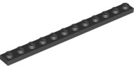 LEGO 60479 TANIER 1x12 čierna (12g) 6 ks.