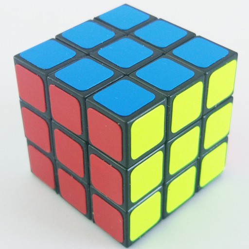 FAREBNÁ KOCKA Neon 5,5*5,5 LOGICKÝ PUZZLE F0310