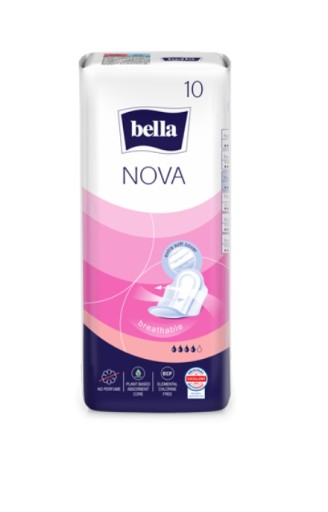 Bella Nova hygienické vložky s krídelkami 10 ks.