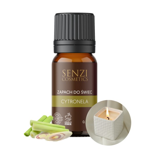Vonný olej na sviečku Aróma na sviečku 10ml CYTRONELLA Oil
