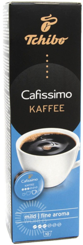 TCHIBO CAFISSIMO káva Kaffee Fine Aroma jemné kapsuly 10 kapsúl