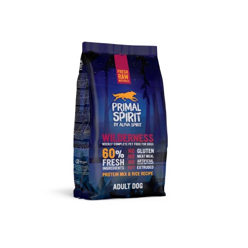 PRIMAL SPIRIT SOFT suché krmivo pre psov WILDERNESS Fish Chicken 1 kg