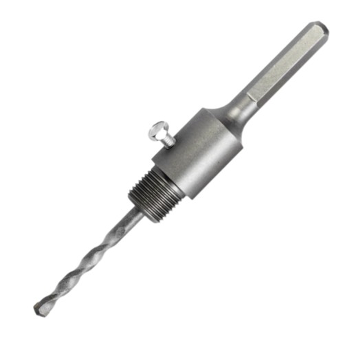 ADAPTÉR NA ČIPKU OTVOROVÁ PÍLKA 110mm M22 ŠESTIHRANNÁ RÚČKA