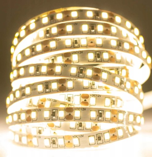 LED pásik 48W 12V 5m pásik Neutrálne svetlo 4000K stropné osvetlenie