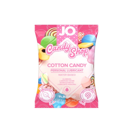 Lubrikant (vrecko) - System JO Candy Shop Cukrová vata 5 ml