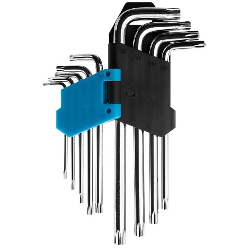 SADA KĽÚČOV S KRÁTKYMI TORX LOCK 9 T10-50 CR-V RICHMANN C6613