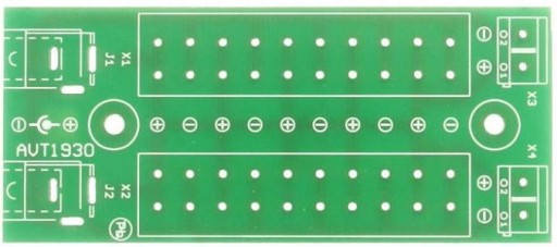 Napájací rozvádzač, AVT1930 PCB
