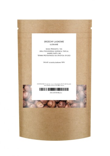 LIESKOVÉ ORIEŠKY LÚPANÉ 100% 250g