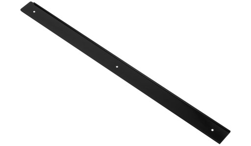Bočná lišta na dosku, 38 mm, ľavá, čierna matná - B-38L/NOVA AMIX