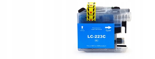 ATRAMENT PRE BROTHER LC223 DCP-J4120DW DCP-J562DW MFC-J880DW MFCJ5620DW MFCJ5720