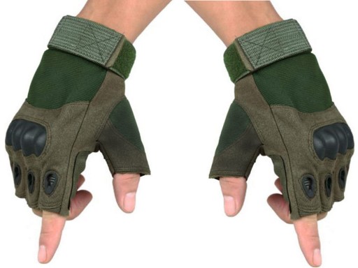 Bezprsté taktické rukavice Military Survival XL
