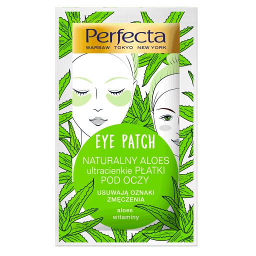 Perfecta Eye Patch Aloe, tenké náplasti na oči
