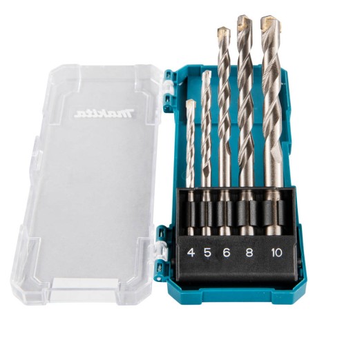 MAKITA D-72877 SADA VŔTAČOV DO BETÓNU 5 ks. TCT