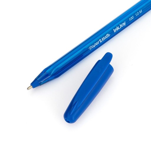 Guľôčkové pero Paper Mate, InkJoy 100, 0,4 mm, modré
