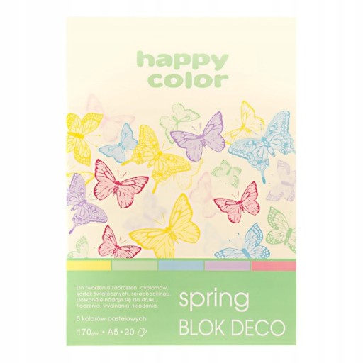 Deco Spring technický blok a5 20 listov