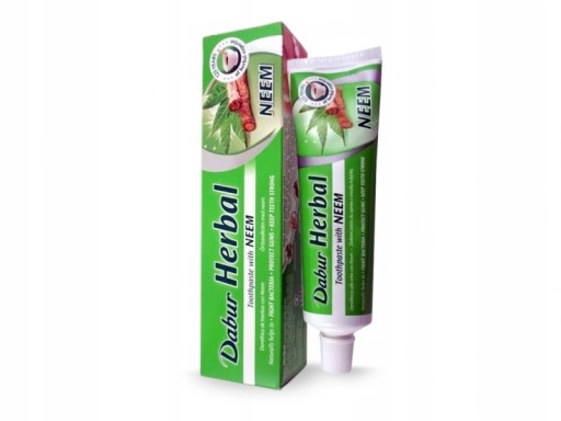 Pasta na odstraňovanie zubného kameňa NATURAL FLUORIDE FREE HERBAL DABUR 100ml