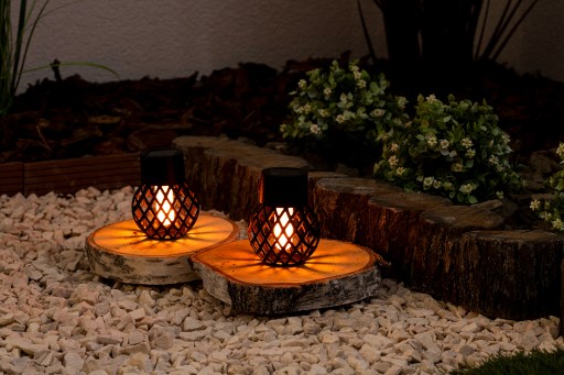 SLNEČNÁ LAMPA LAMPA PLAMEŇ OHEŇ LED ZÁSADNÁ LAMPA LAMPA