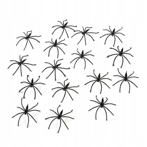 PAVÚKY Z UMELÉHO PLASTU DO 50 ks HALLOWEEN