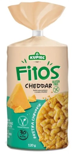 Kupiec FITOS CHEDDAR kukuričné oblátky 120g