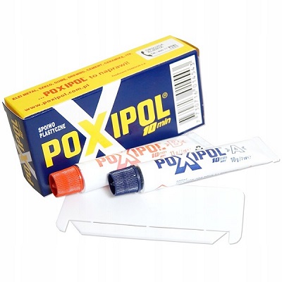 POXIPOL lepidlo dvojzložkové 21g/14ml - ŠEDÉ