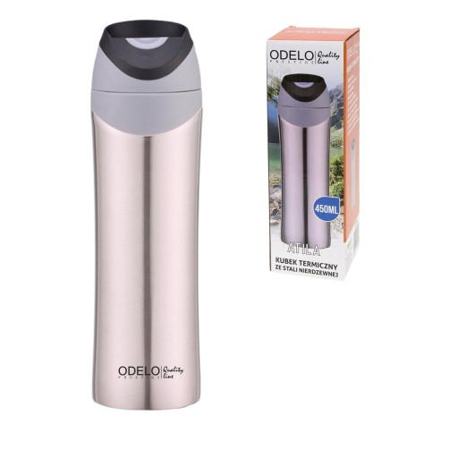 FLORI Termohrnček biely 280 ml mix farba/OD1447