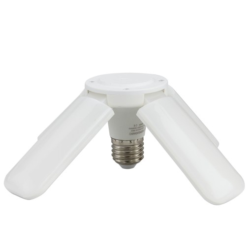 Štvorramenná LED žiarovka 6500K 17W VERGIONIC E27