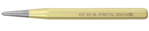 RENNSTEIG Zámočnícky razník 3x8x100mm 4301000 na značenie kovu, dreva