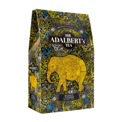ADALBERTOV ČAJ ČIERNY ČAJ MED & CITRÓN
