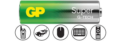 GP Super Alkaline AA Alkalické batérie LR6 10 ks