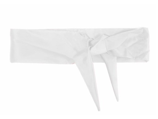 ZAVAZANÝ OPASOK, BIELÝ KROJ, 140 cm