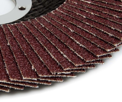 Brúsny lamelový kotúč na brúsenie 125 Х 22 mm P80 Polax